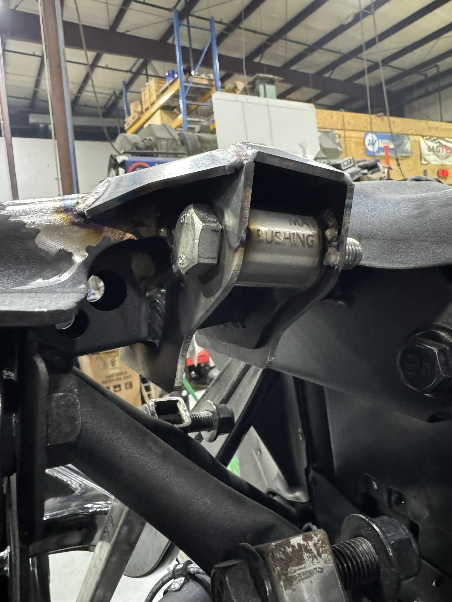 Maverick R Weld On Front Shock Brace