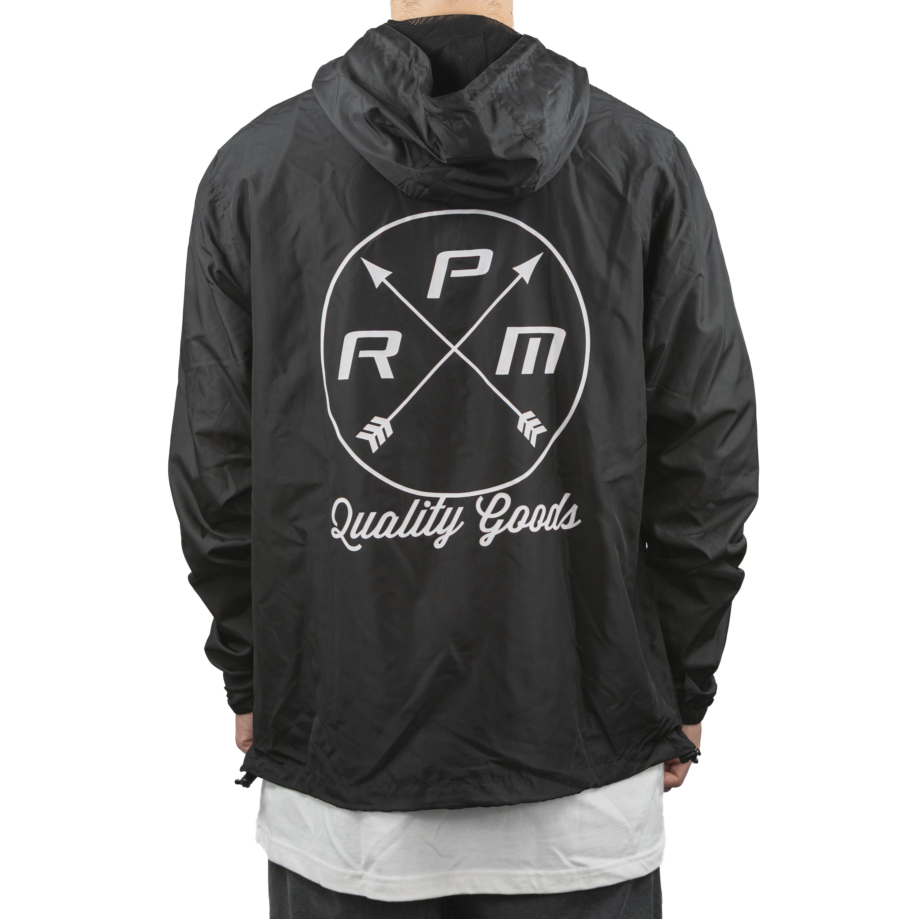RPM Quality Goods Pull Over Windbreaker